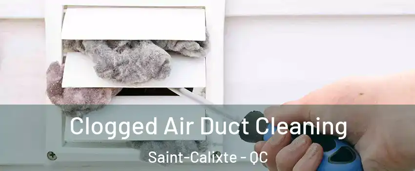  Clogged Air Duct Cleaning Saint-Calixte - QC