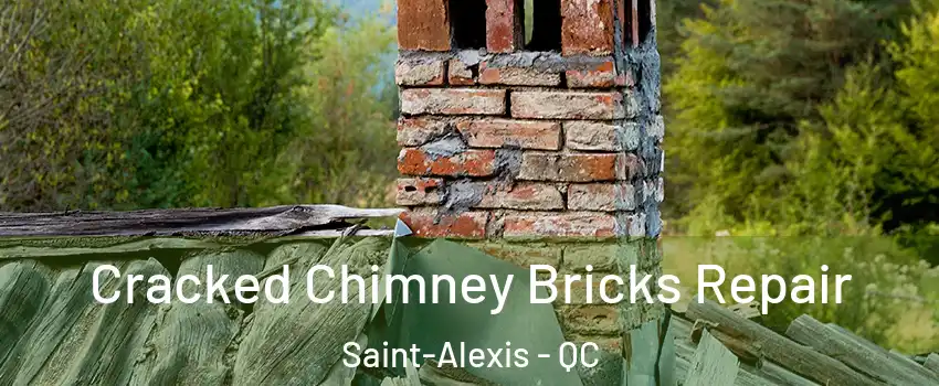  Cracked Chimney Bricks Repair Saint-Alexis - QC