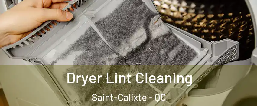  Dryer Lint Cleaning Saint-Calixte - QC