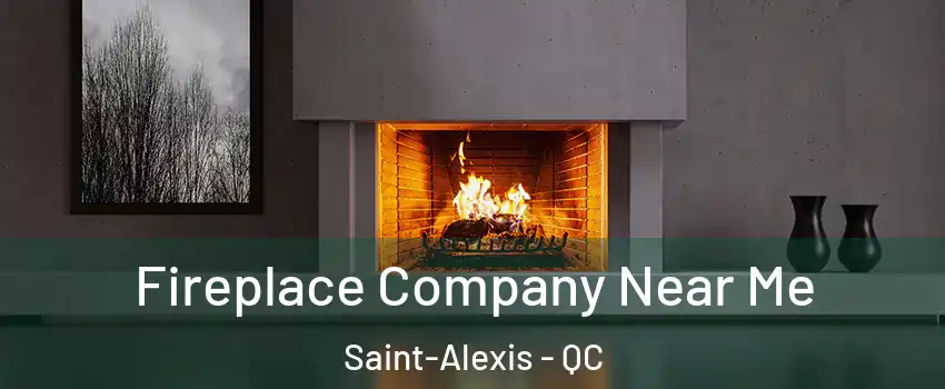  Fireplace Company Near Me Saint-Alexis - QC