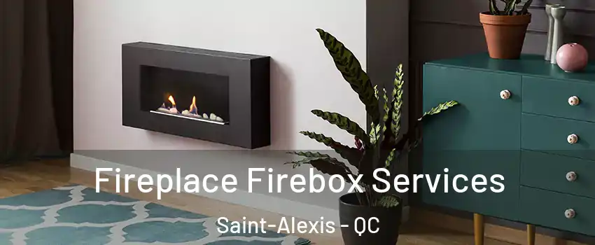  Fireplace Firebox Services Saint-Alexis - QC