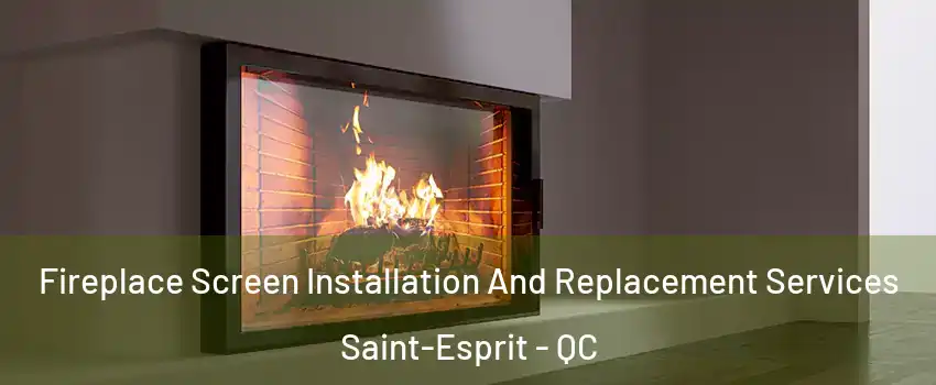  Fireplace Screen Installation And Replacement Services Saint-Esprit - QC