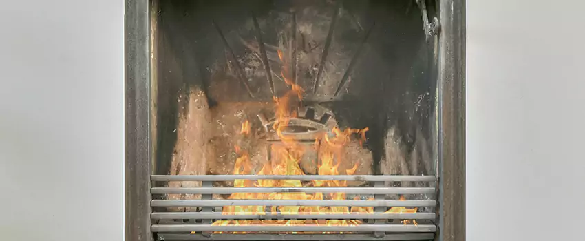 Travis Industries Linear Gas Fireplace Installation in Saint Lin Laurentides, Quebec