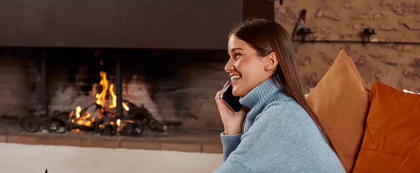 Dimplex Built-In Electric Fireplace Installation in Saint Lin Laurentides, QC