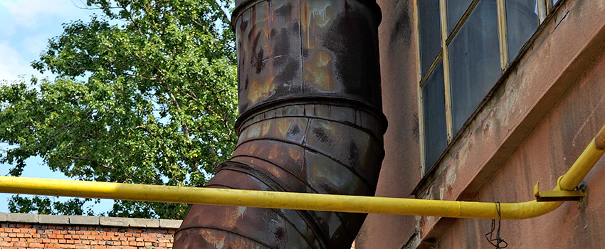 Lightning Protection Installation System for Industrial Chimneys in Saint Lin Laurentides, Quebec